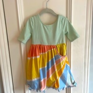 Matilda Jane in the Sun Rainbow Dress Size 6